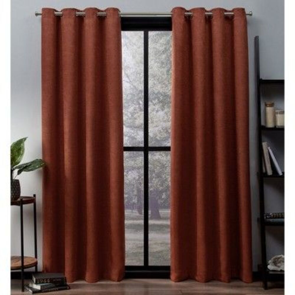 Elegant Rust Curtains